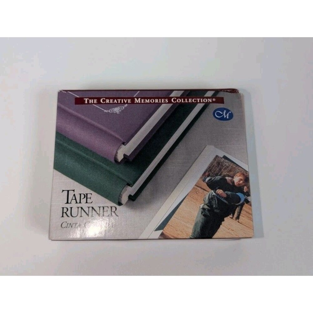 Creative Memories Tape Runner 34ft Double Sided Adhesive Scrapbooking NEW